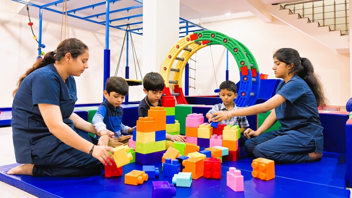 image of Autism centre, Autism centre for autistic children, Autism therapy, Autism support for children, Child development centre. Autism therapy in Greater Noida