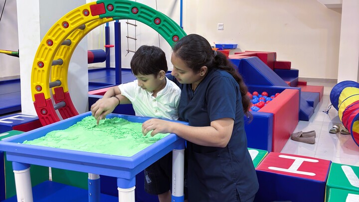 image of Autism centre, Autism centre for autistic children, Autism therapy, Autism support for children, Child development centre. Autism therapy in Greater Noida
