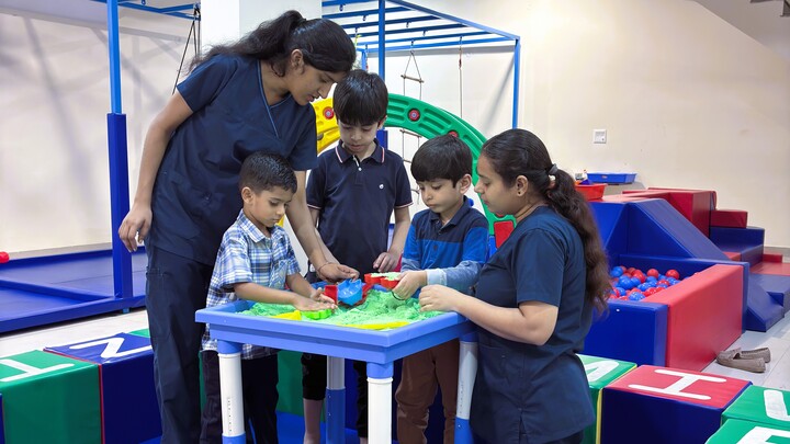 image of Autism centre, Autism centre for autistic children, Autism therapy, Autism support for children, Child development centre. Autism therapy in Greater Noida