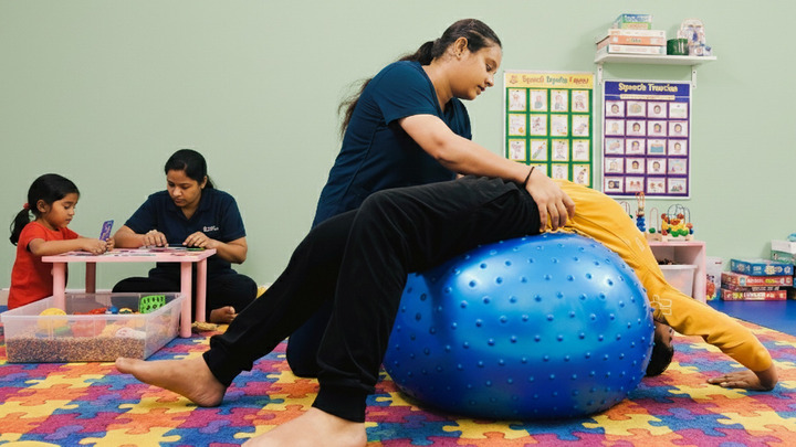 image of Autism centre, Autism centre for autistic children, Autism therapy, Autism support for children, Child development centre. Autism therapy in Greater Noida