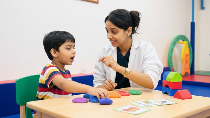 image of Autism centre, Autism centre for autistic children, Autism therapy, Autism support for children, Child development centre. Autism therapy in Greater Noida